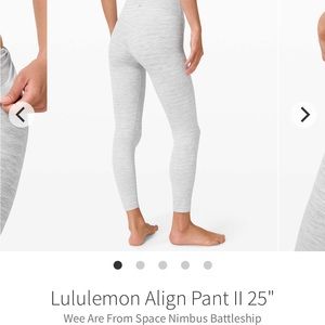 Lululemon align pant size 6